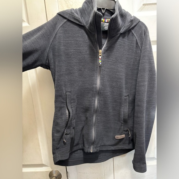 Sherpa Gray Full-Zip Jacket - Picture 1 of 8